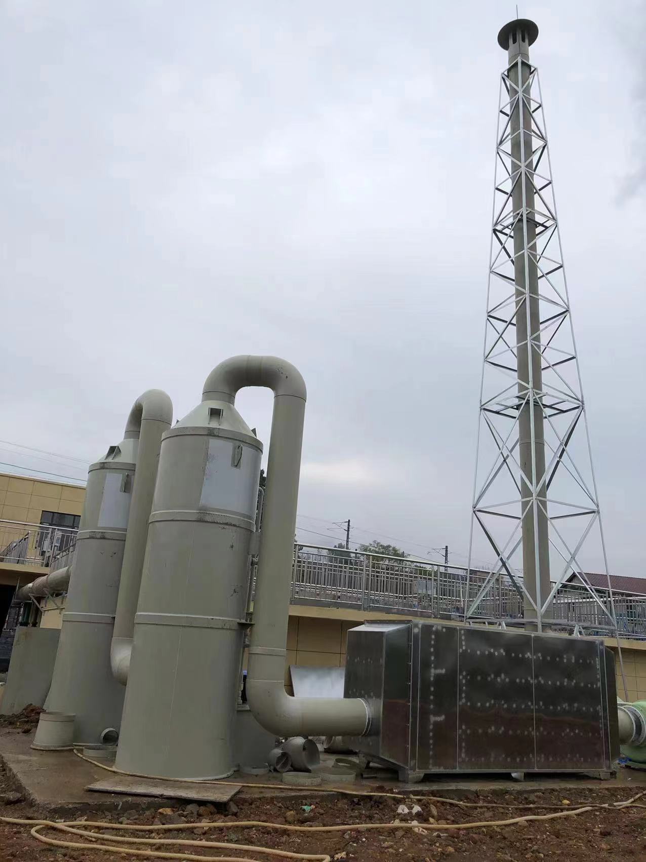 鄉鎮污水處理廠廢氣處理項目